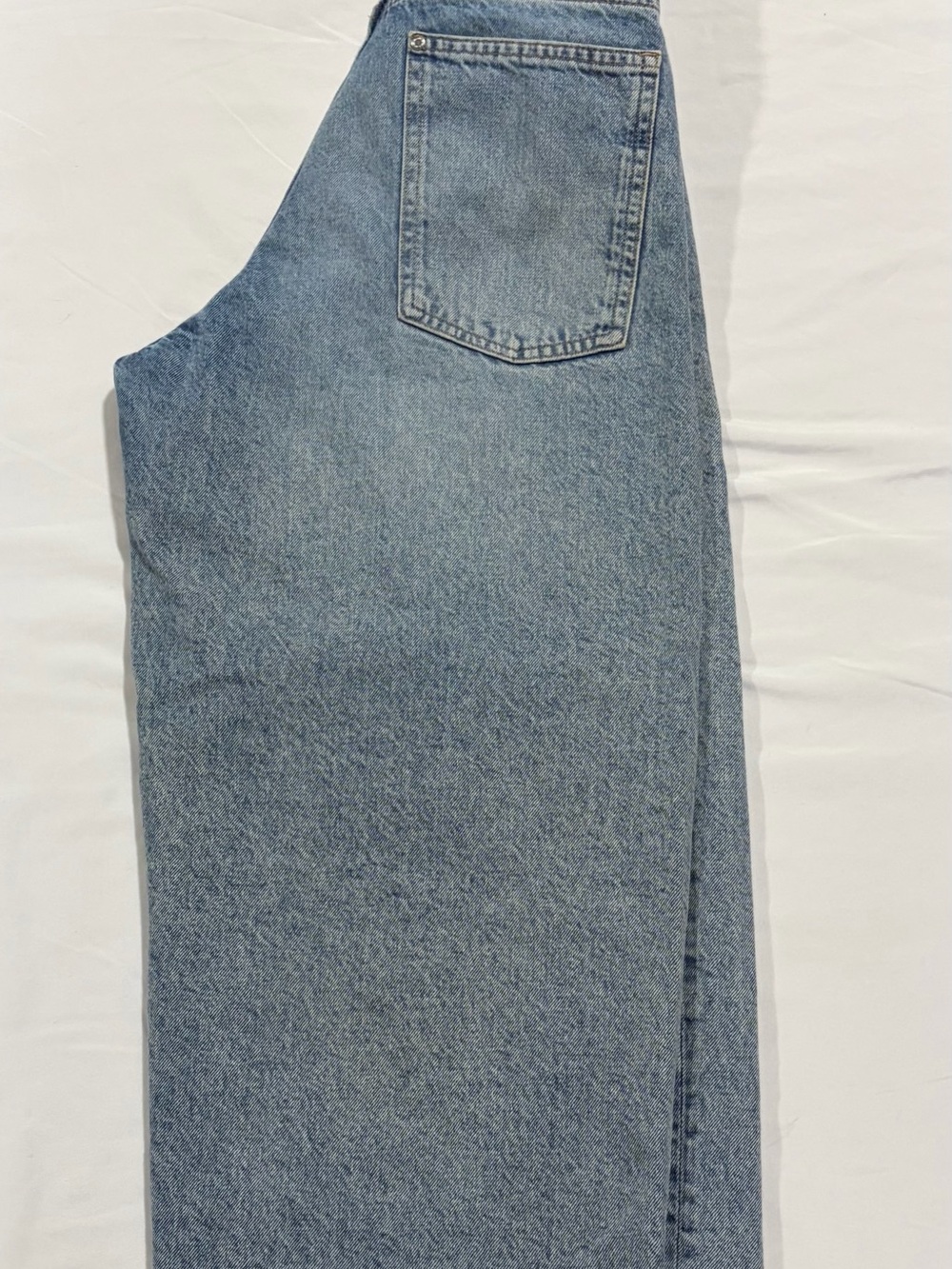 H&M Men's Straight Light Blue Denim Jeans